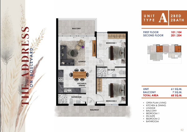 2 Bedroom Apartment