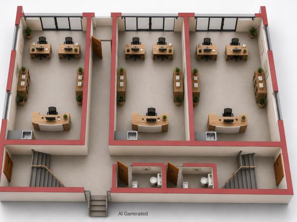 29.3 m² Office Space