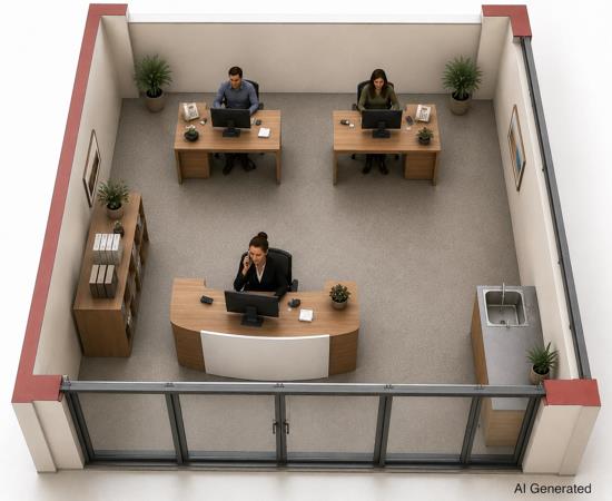 29.3 m² Office Space
