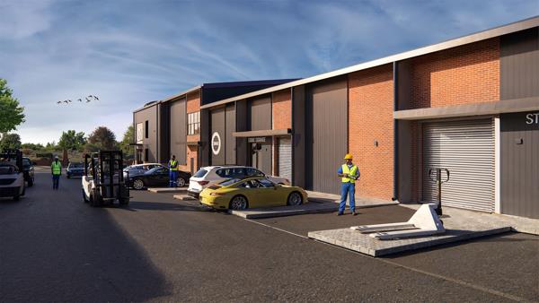 383 m² Industrial space