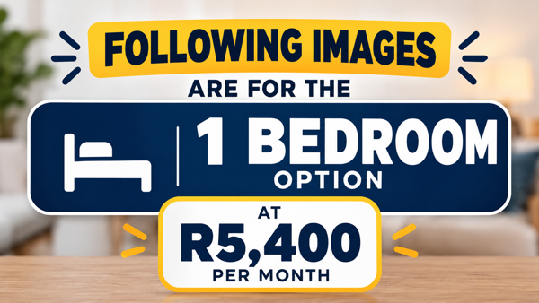 1 Bedroom Apartment