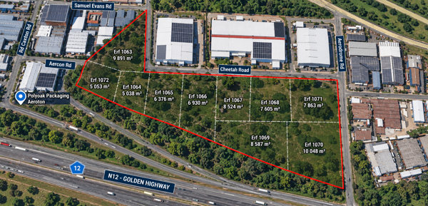 5 038 m² Land