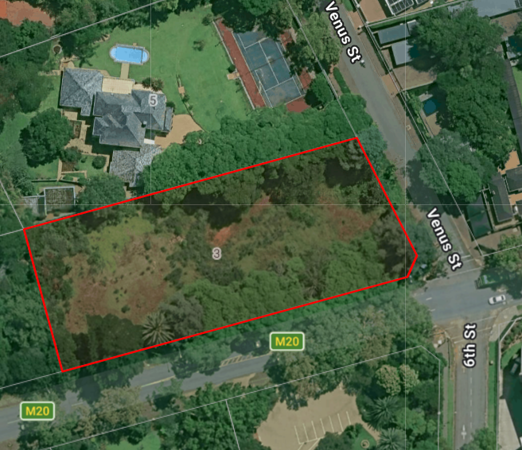 3 842 m² Land