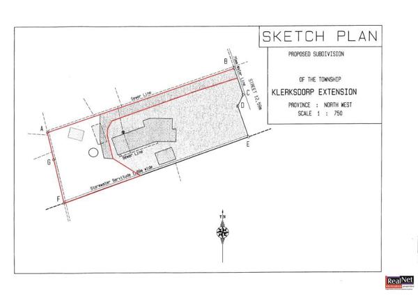 1 664 m² Land