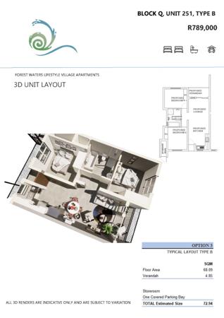 2 Bedroom Apartment