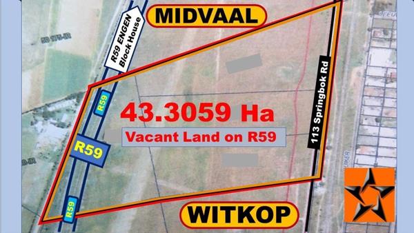 43.3 ha Land