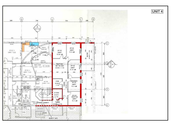 124  m² Commercial space