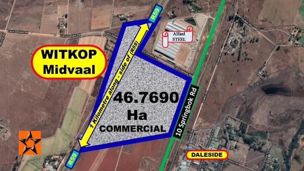 46.8 ha Land