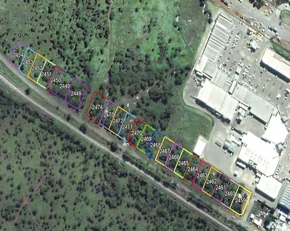 1 250 m² Land